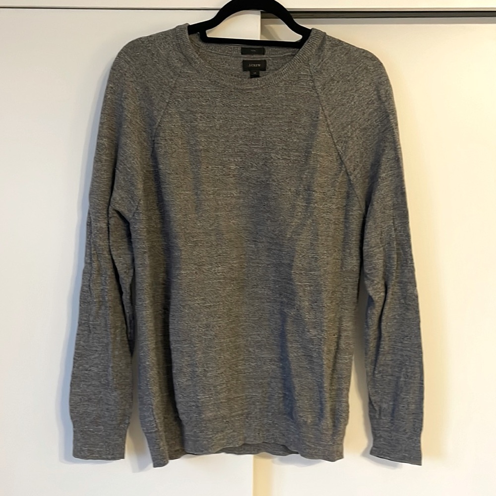 J. Crew Men’s crewneck gray sweater